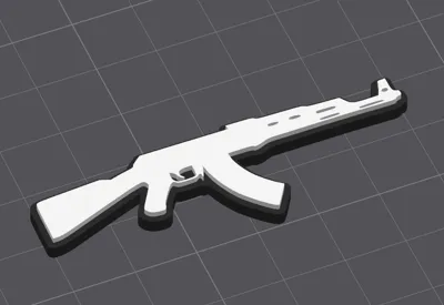 AK47 Keychain