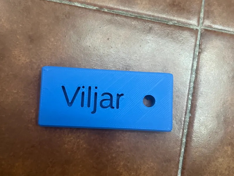 Customizable Keychain