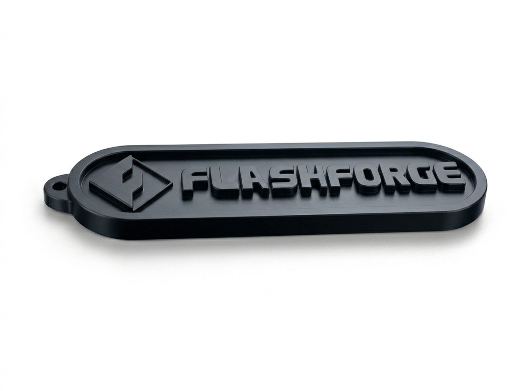 FlashForge Logo Keychain
