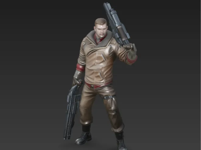 B.J. Blazkowicz Wolfenstein: The New Order FanArt