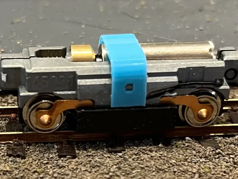 Motor cover for KATO 11-109 N-Gauge Chassis