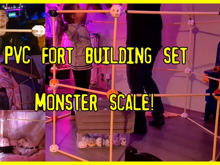 PVC fort building balls