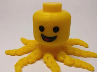Legopus octopus + benny head