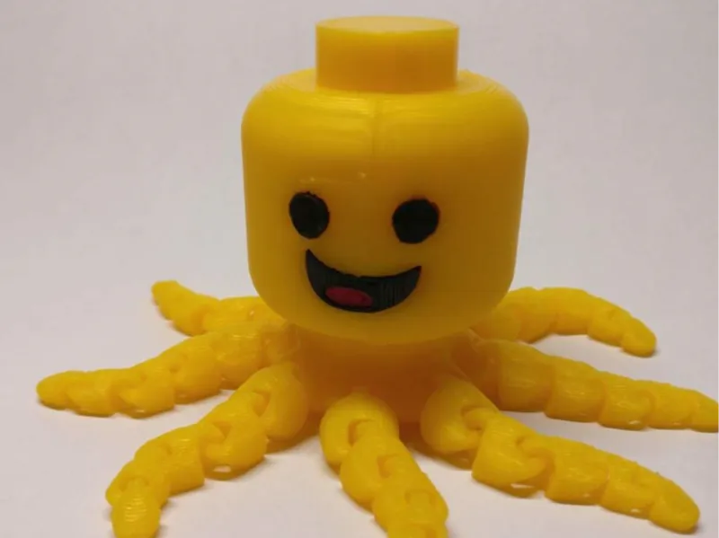 Legopus octopus + benny head
