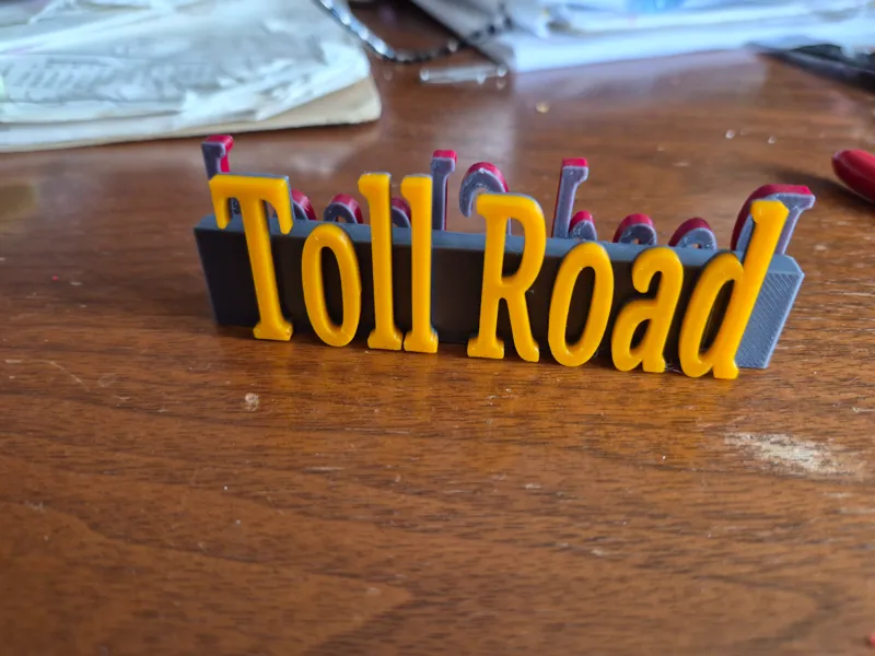 Toll Road/Road Closed