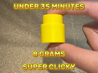Cylindrical Clicker Fidget