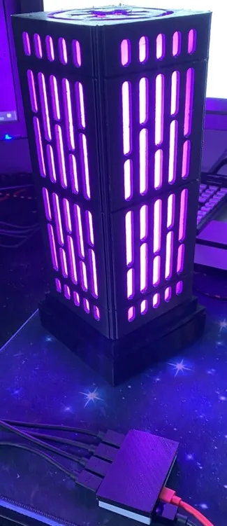 Star Wars Imperial (Death Star) lamp for mote