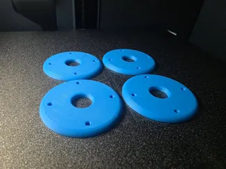 hood pin scuff plates