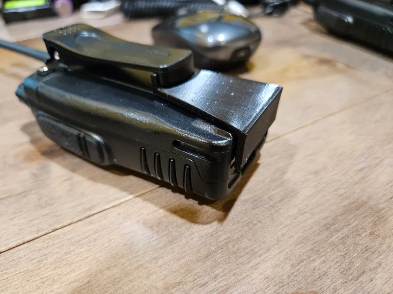 Baofeng BF888 battery tab fix