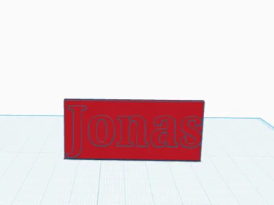 Nametag Jonas