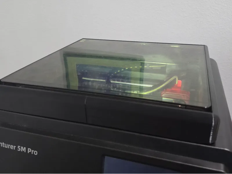 AD5M Pro lid riser for filament cutter clearance