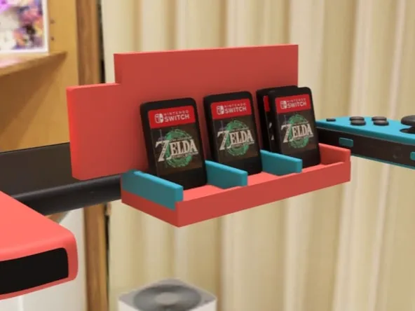 3d print ready game card holder