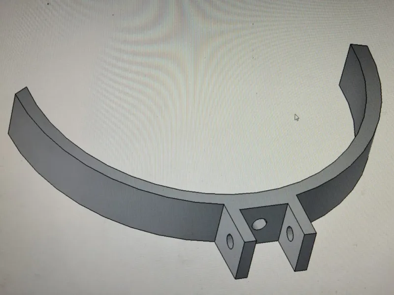 Golf Bag Trolley Bracket