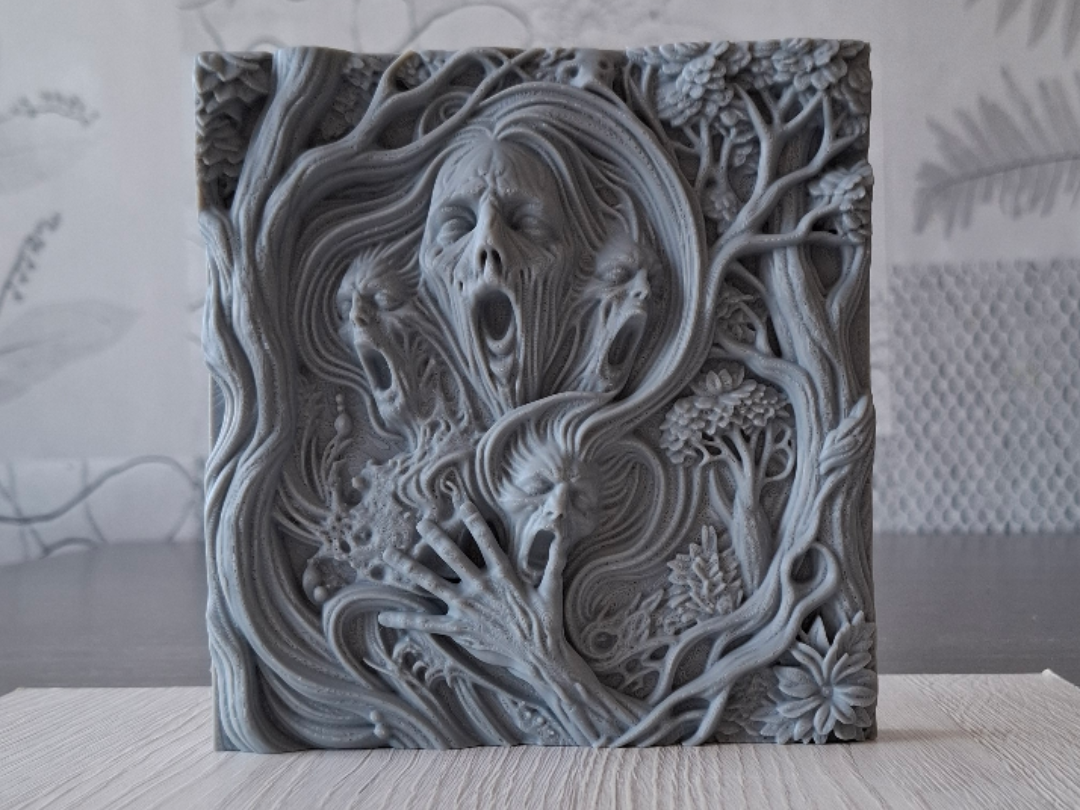 Wailing Tree - Relief Sculpture