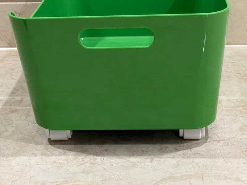 直线轮 储物框 滑轮 