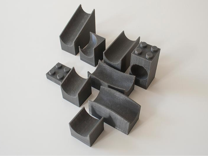 Marble run set - Duplo compatible bricks