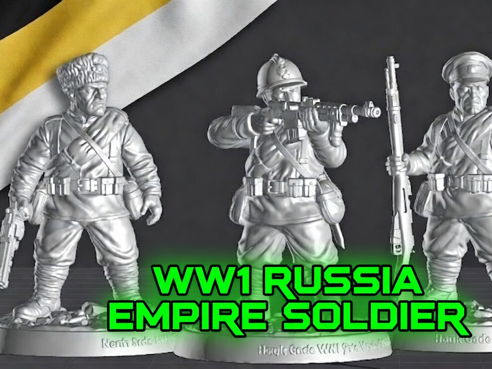 WW1 Great War: Russian infantry Squad