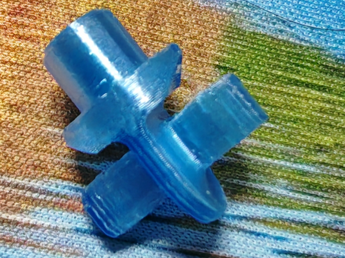 布鲁可群星版积木人髋关节