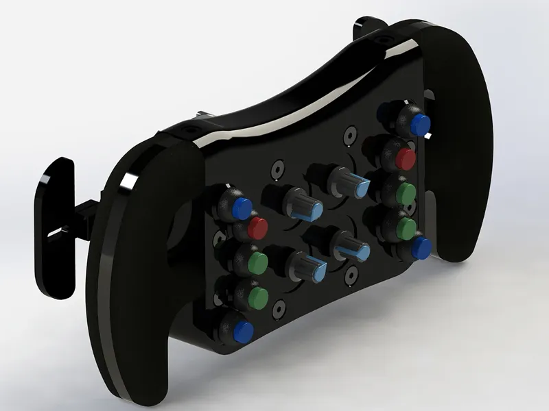 DIY Formula One Steering Wheel for Sim Racing
