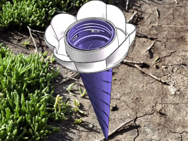 Soil water-fertilizer feeding device土壤肥水喂养器
