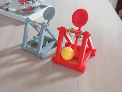 Beer pong catapult