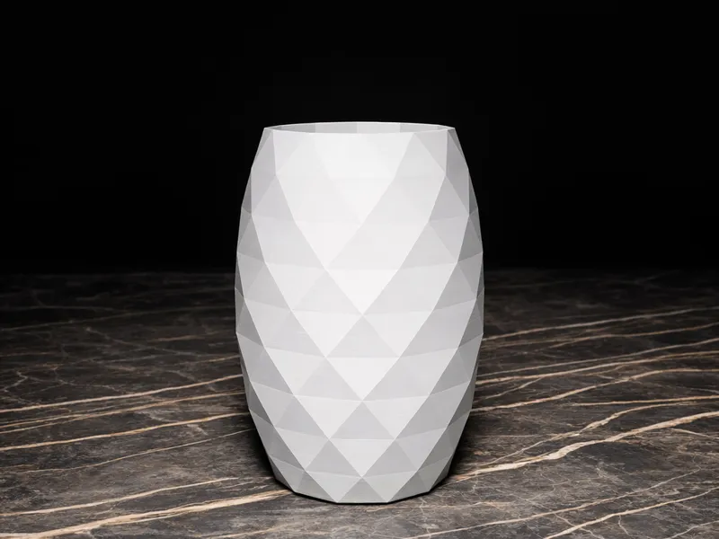 Rhythmic Prism Vase