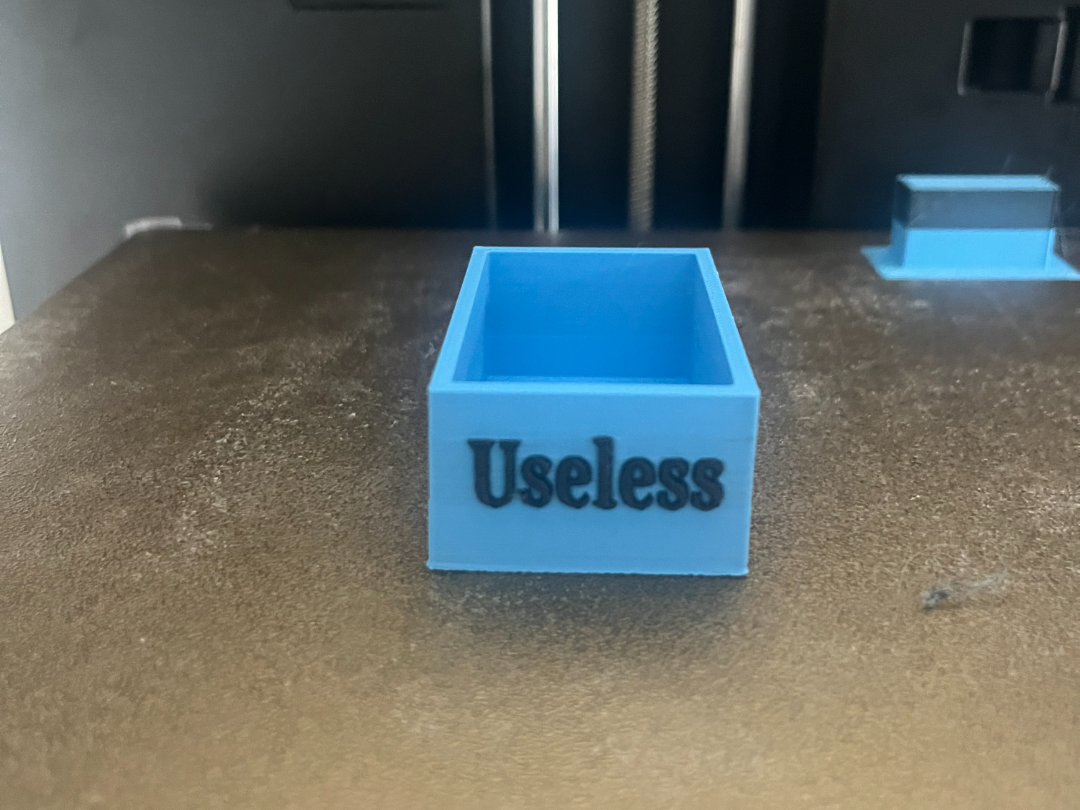 Useless mini box joke