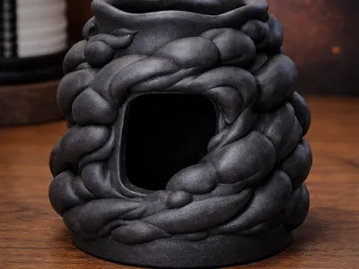 Elemental Ash & Ember Vase