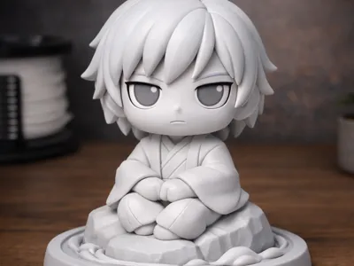 Demon Slayer Chibi Giyu