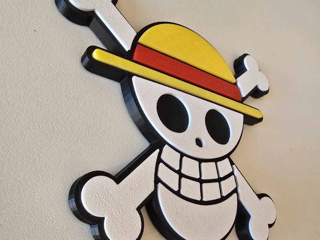 One Piece Logo - Free 3D Print Model - MakerWorld