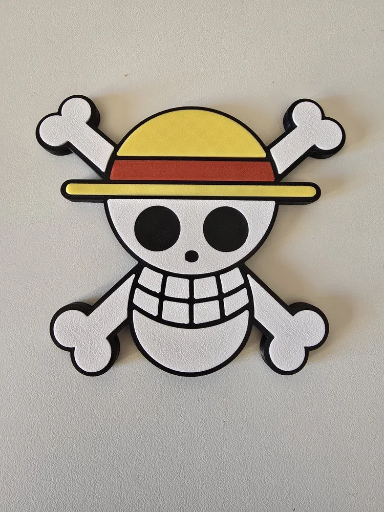 One Piece Logo - Free 3D Print Model - MakerWorld