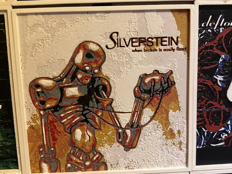 Silverstain "When Broken Is Easily Fixed" AlbumArt