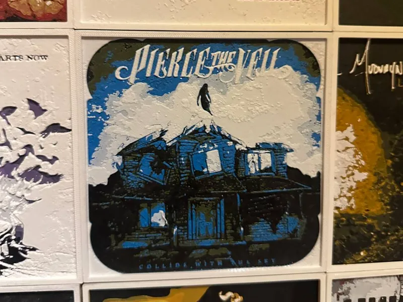 Pierce The Veil "Collide With The Sky"  Album Art