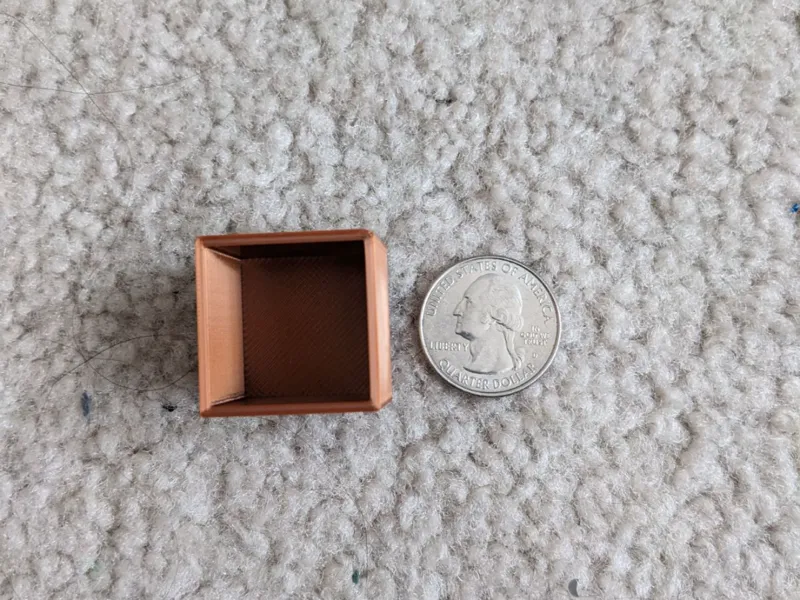 Mini 3D poop box