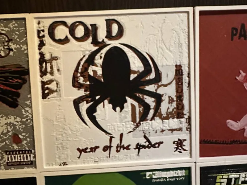 Cold "Year Of The Spider " Album - HUEFORGE Art
