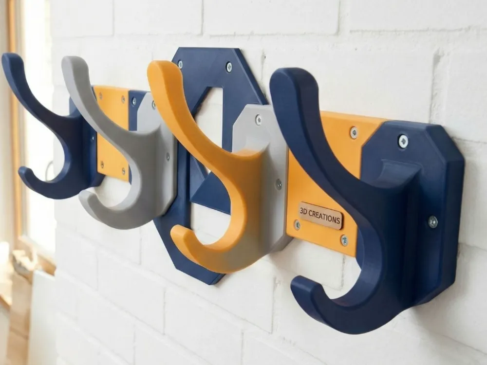 modern modular coat rack - Free 3D Print Model - MakerWorld