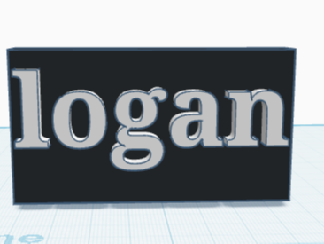name tag for logan 