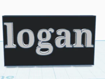 name tag for logan 