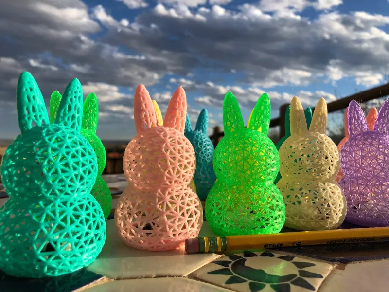 Easter Bunny Candle Holder