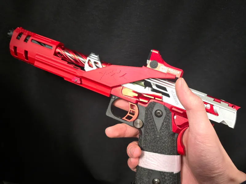 Integrated Compensator & RMR Optic Mount