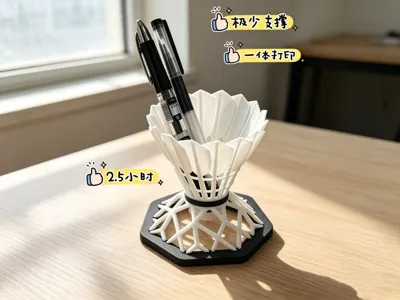 Badminton Pen Holder