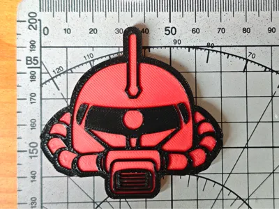 Zaku Head Refrigerator Magnet/Badge/Merchandise