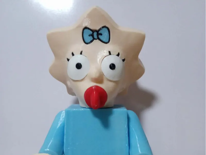 Maggie Simpson Giant Minifig