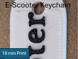 E-scooter Keychain