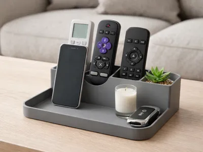 Large Remote & EDC Organizer Tray
