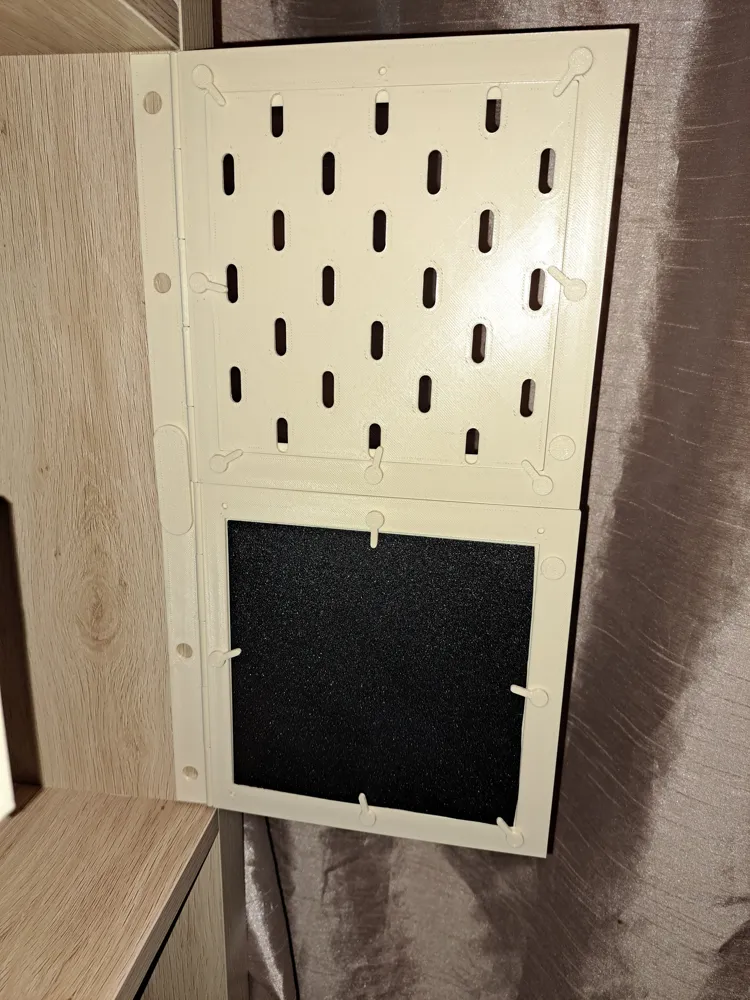Ikea Kallax custom door fronts with custom panels - Free 3D Print Model ...