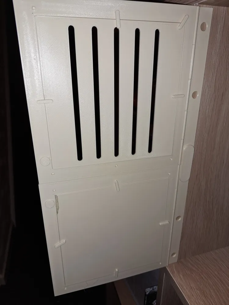 Ikea Kallax custom door fronts with custom panels - Free 3D Print Model ...