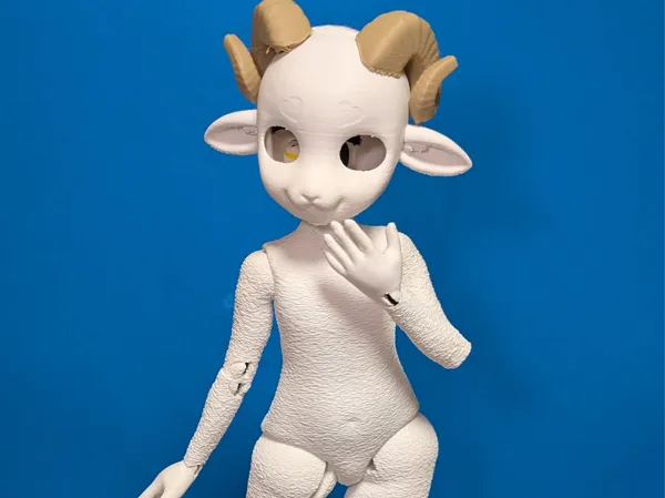 Mouton BJD (poupée articulée)