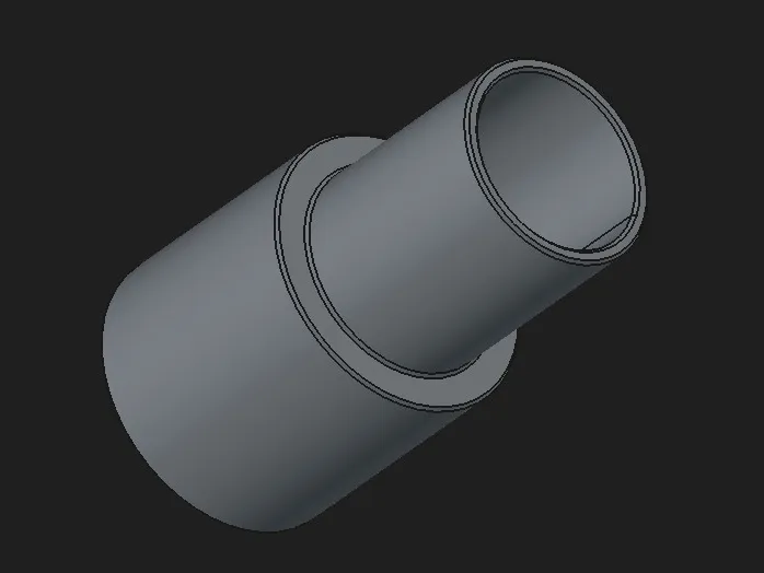 Staubsaugeradapter 35 zu 31 mm (3,5 zu 3,1cm)