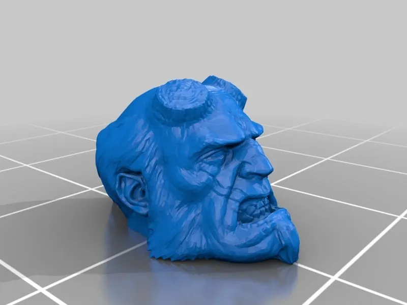 Hellboy Head